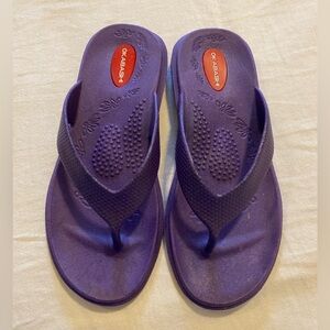 Oka-B Purple Flip Flops